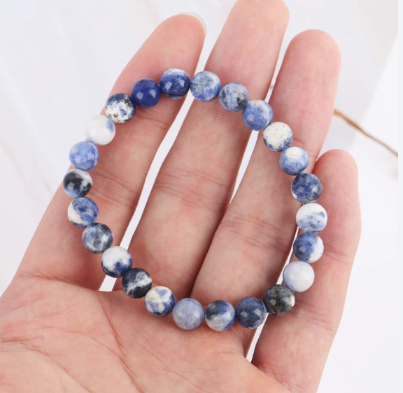 Sodalite Stretch Bracelet 8mm