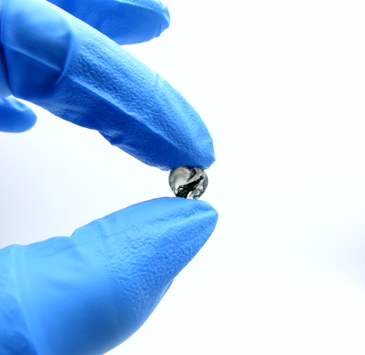 Moss Agate Micro Heart