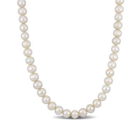 Freshwater Potato Pearls Necklace Large