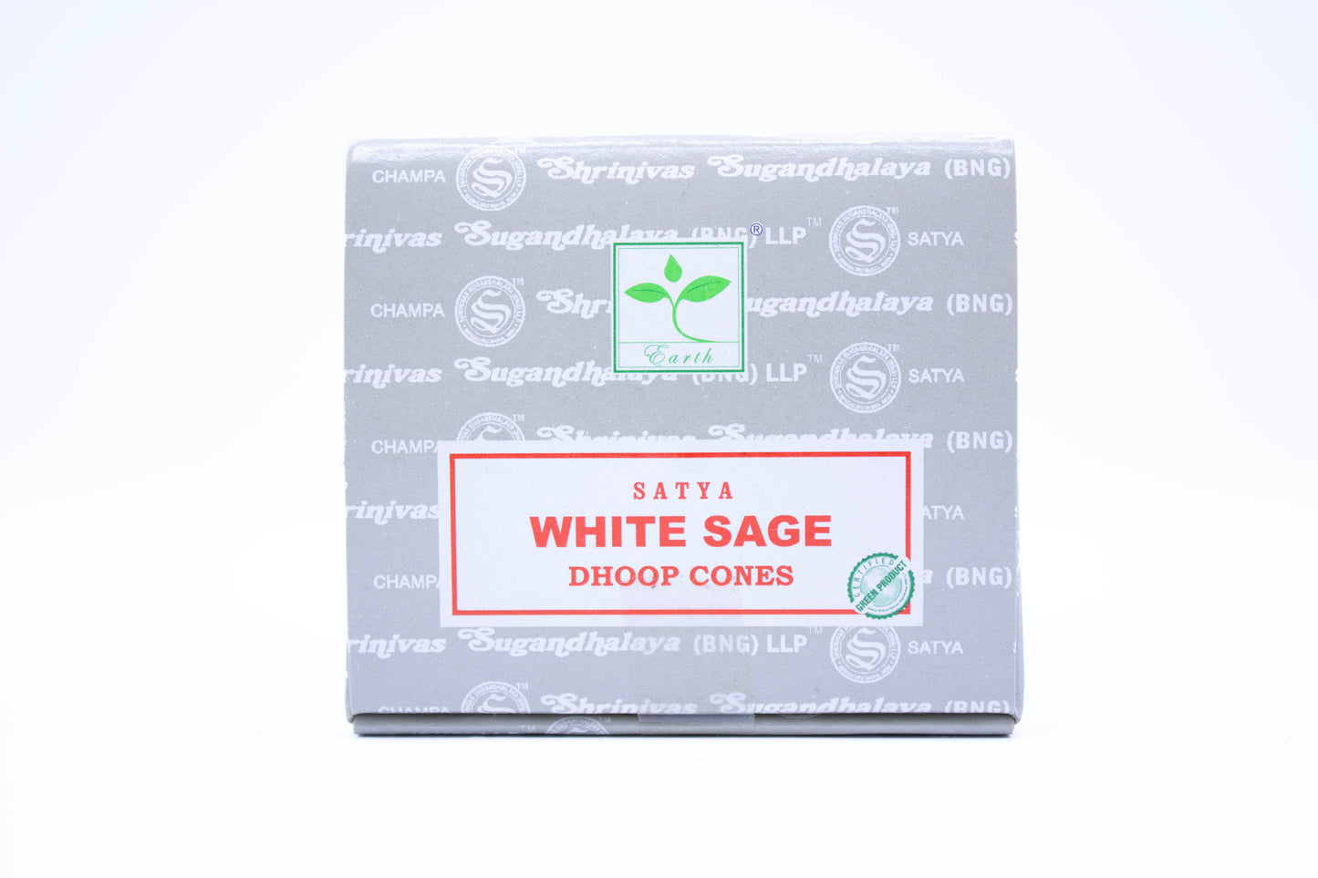 Satya White Sage Cone Burner