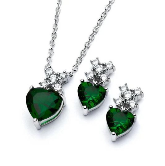 XO Emerald Heart NK .925