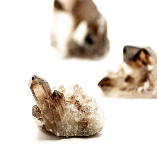 Smoky Quartz Cluster