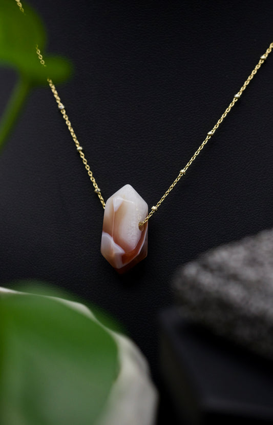 Fire Agate Pendant